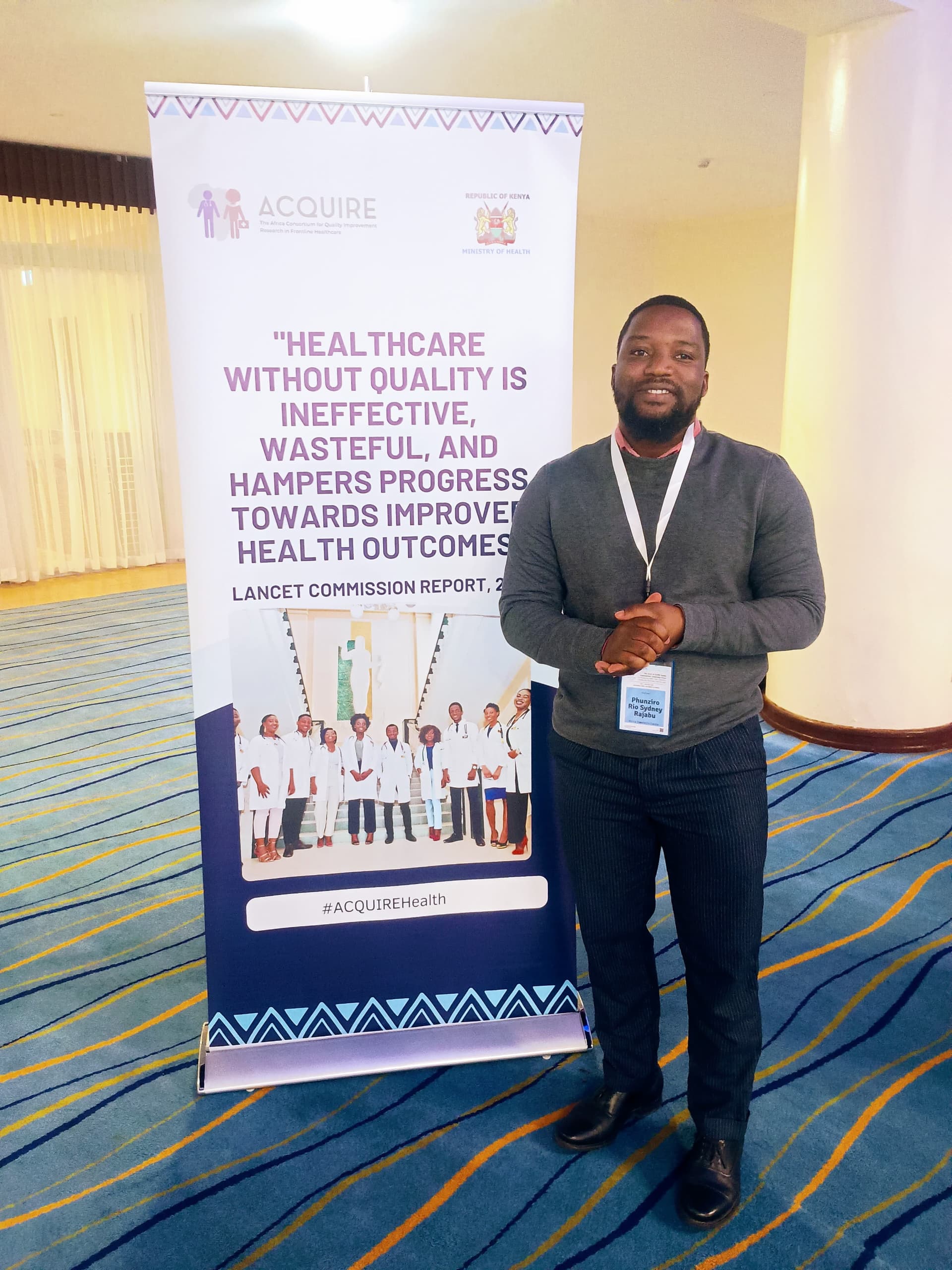 Phunziro Rajabu, QI-PS champion from Malawi